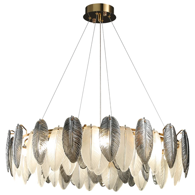 PHA LÊ LÁ - Đèn Chùm Pha Lê Cao Cấp HPA Lighting - ART002