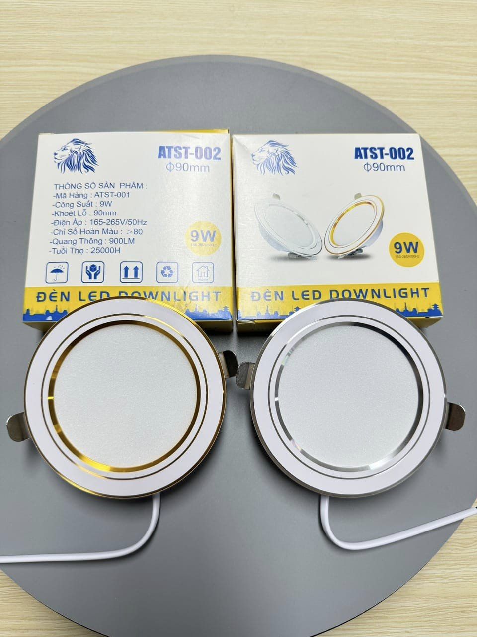Đèn âm trần 9W D90 3M | HPA Lighting AT03