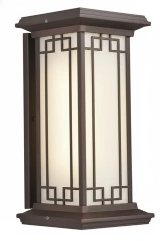 Đèn vách tường tháp vuông Năng Lượng Mặt Trời | HPA Lighting ORIANA WL0407