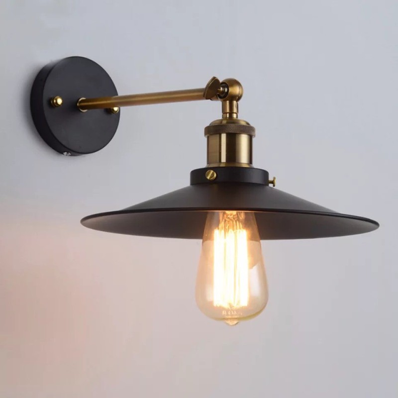 Đèn vách tường retro đĩa | HPA Lighting