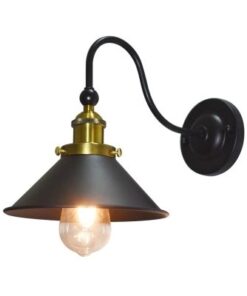 Đèn vách tường retro cần cong| HPA Lighting