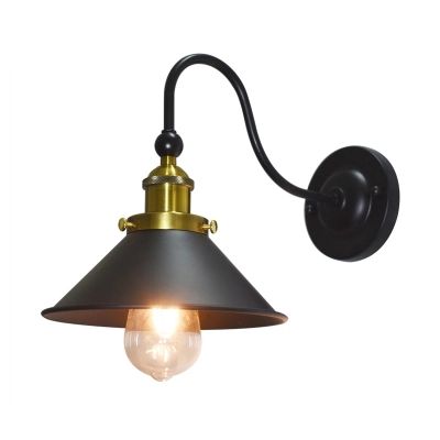 Đèn vách tường retro cần cong| HPA Lighting