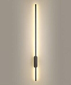 Đèn Tường LED dạng thanh dài đế ovan đen DLT-001D| HPA Lighting